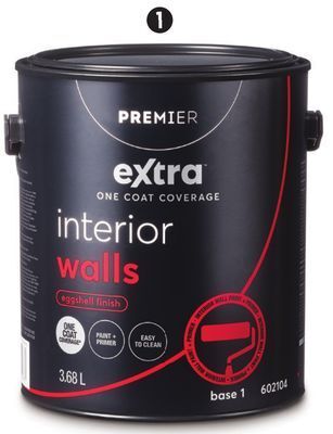 Canadian Tire Premier paint extra interior paint + primer offer