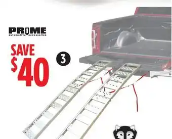 Canadian Tire Prime 85 bi-fold aluminum loading ramp offer