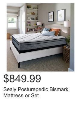 Costco Sealy posturepedic bismark mattress or set offer