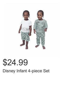 Costco Disney infant 4-piece set offer