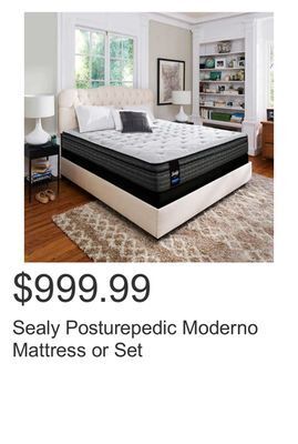 Costco Sealy posturepedic moderno mattress or set offer