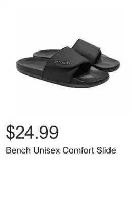 Costco Bench unisex comfort slide offer