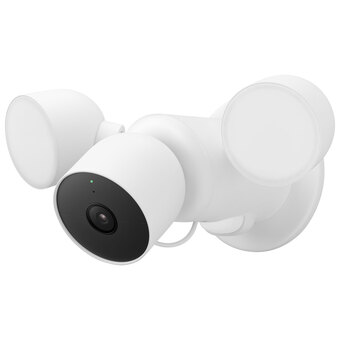 Best Buy Google nest cam wired outdoor security camera with floodlight offer