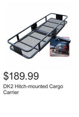 Costco Dk2 hitch-mounted cargo carrier offer