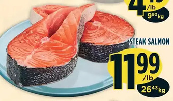 Marché Adonis Steak salmon offer