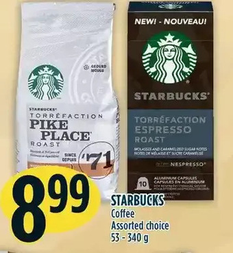 Marché Adonis Starbucks coffee offer