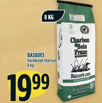 Marché Adonis Basques hardwood charcoal offer