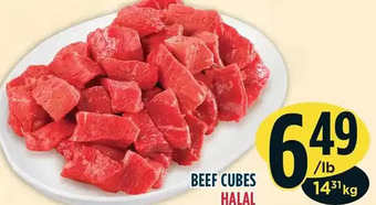 Marché Adonis Beef cubes offer