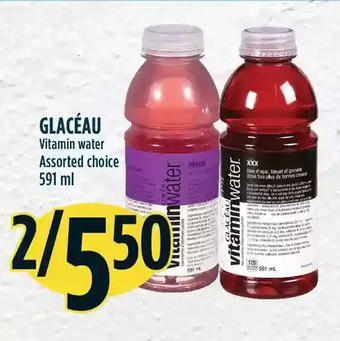 Marché Adonis Glacéau vitamin water offer