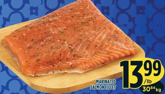 Marché Adonis Marinated salmon fillet offer
