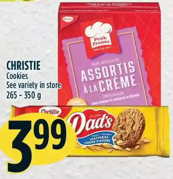 Marché Adonis Christie cookies offer