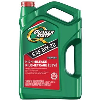 PartSource Quaker state 5w30 high mileage motor oil, 5-l offer