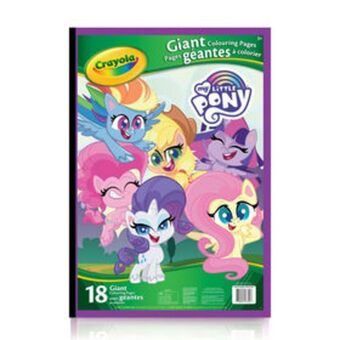 Toys R us Crayola giant colouring pages, my little pony offer