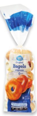 Walmart Great value bagels offer