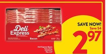 Walmart Deli express bacon offer