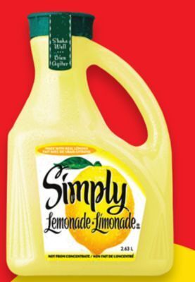 Walmart Simply lemonade offer