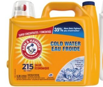 Walmart Arm & hammer laundry detergent offer