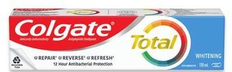 Walmart Colgate total whitening toothpaste offer