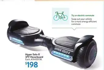 Walmart Hyper solo-x 37v hoverboard offer