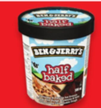 Walmart Ben & jerry's ice cream tubs offer