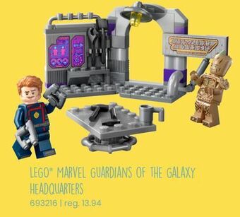 Toys R us Lego® marvel guardians of the galaxy headquarters offer