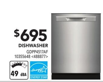 Lowe's Frigidaire gallery dishwasher offer