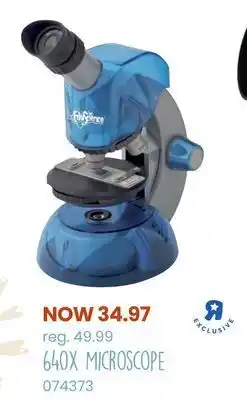 Toys R us Eduscience 640x microscope offer