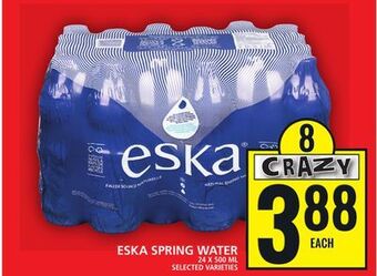 Food Basics Eska spring water offer