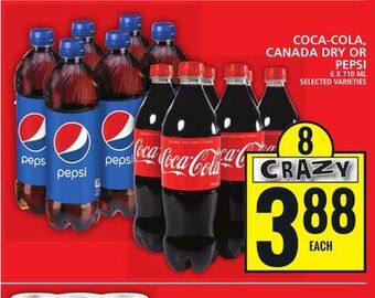 Food Basics Coca-cola, canada dry or pepsi offer