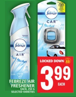 Food Basics Febreze air freshener offer