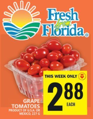 Food Basics Grape tomatoes offer