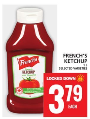 Food Basics French's ketchup offer