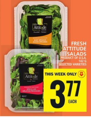 Food Basics Fresh attitude salads offer
