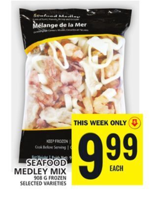 Food Basics Seafood medley mix offer