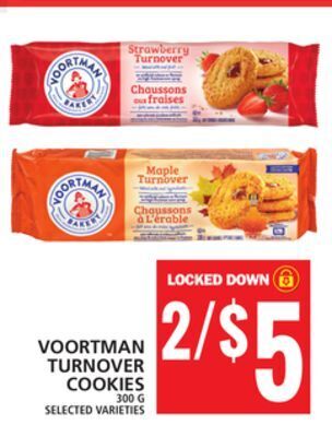 Food Basics Voortman turnover cookies offer
