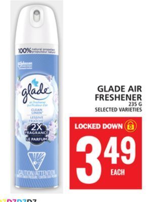 Food Basics Glade air freshener offer