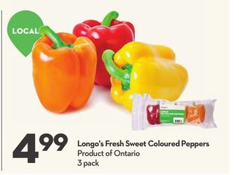 Longo's Longo's fresh sweet coloured peppers offer