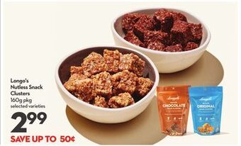 Longo's Longo's nutless snack clusters offer