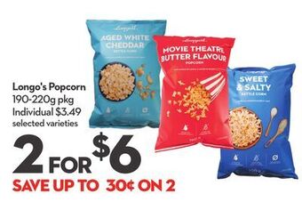Longo's Longo's popcorn offer