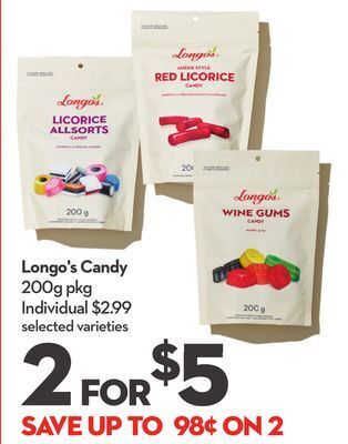 Longo's Longo's candy offer