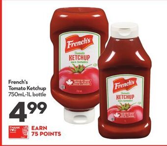 Longo's French's tomato ketchup offer