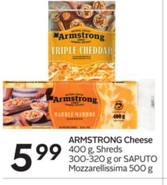 Sobeys Armstrong cheese offer