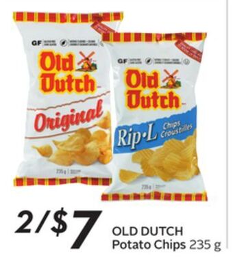 Sobeys Old dutch potato chips offer