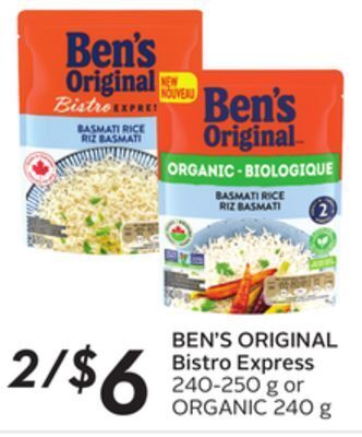 Sobeys Ben's original bistro express offer