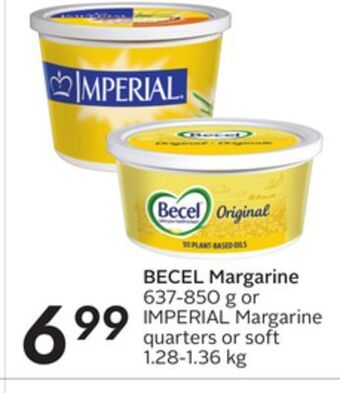 Sobeys Becel margarine offer
