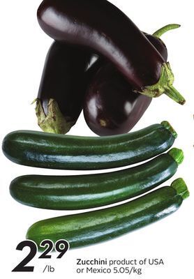 Sobeys Zucchini offer