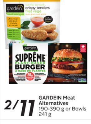 Sobeys Gardein meat alternatives offer
