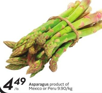 Sobeys Asparagus offer