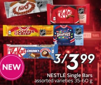 Sobeys Nestlé single bars offer