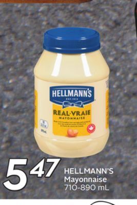 Sobeys Hellmann's mayonnaise offer